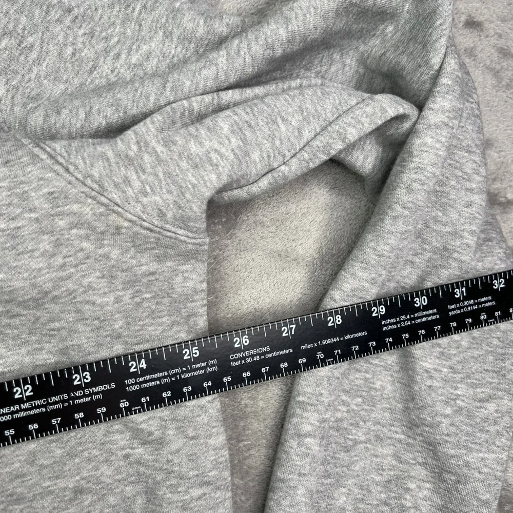 Nike Ohio State Football Hoodie Mens XL Gray Heather Graphic Fleece Pullover - Picture 6 of 10